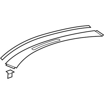 GM 22784658 Upper Trim Panel