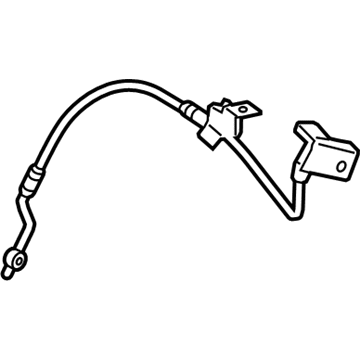 Kia 58731D3700 Brake Front Hose, Left