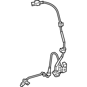 Hyundai 95671-D3000 Sensor Assembly-Abs Front Wheel , R