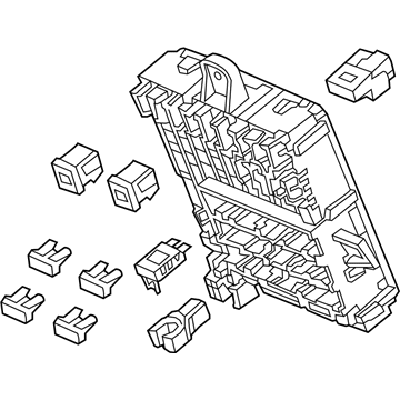 Honda 38200-TM8-A21 Box Assembly, Fuse