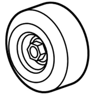 GM 92221552 Serpentine Idler Pulley