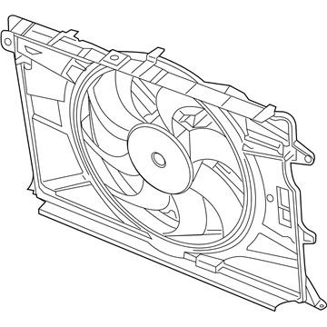 Mopar 68256125AA FANMODULE-Radiator Cooling