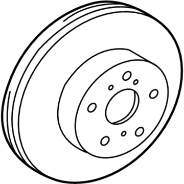 Toyota 43512-20701 Rotor