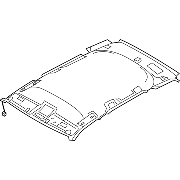 BMW 51-44-3-413-351 Headlining Panoramic Roof