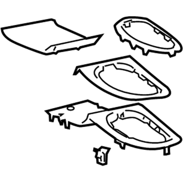 GM 20914087 Shift Panel