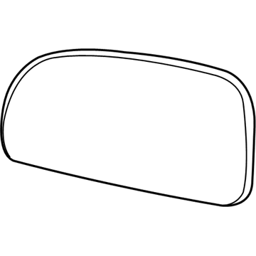 GM 88980570 Mirror Glass