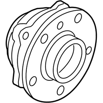 BMW 33-41-2-284-149 Wheel Hub With Bearing, Rear
