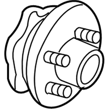 GM 7470014 Hub & Bearing