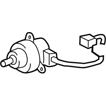 Lexus 16363-0P030 Motor, Cooling Fan