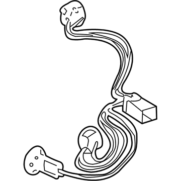 GM 92215670 Harness, Rear Lamp Wiring