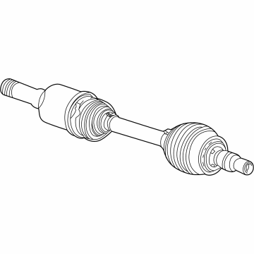 GM 84265816 SHAFT ASM-FRT WHL DRV HALF