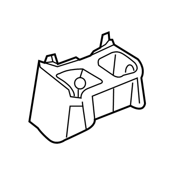 Mopar 6BN67TX7AC Holder-Floor