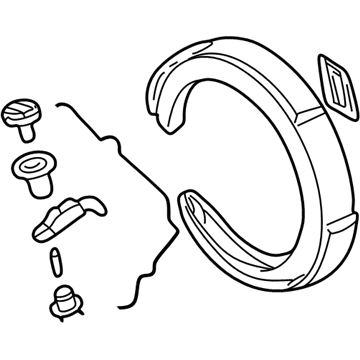 GM 18044586 Brake Kit, Rear Parking Brake (Repair)