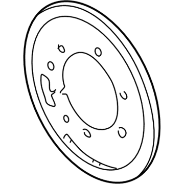 GM 18044590 Shield, Rear Parking Brake (RH)