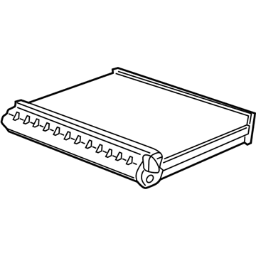 BMW 64-11-6-971-105 Heater Radiator With Aluminium Water Box