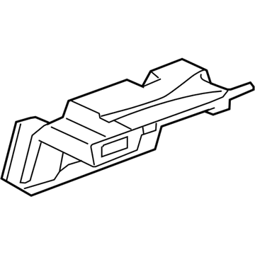 GM 15886419 Seat Back Panel
