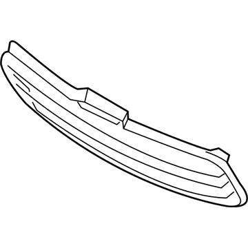 Kia 86522C6000 Moulding-Front Bumper