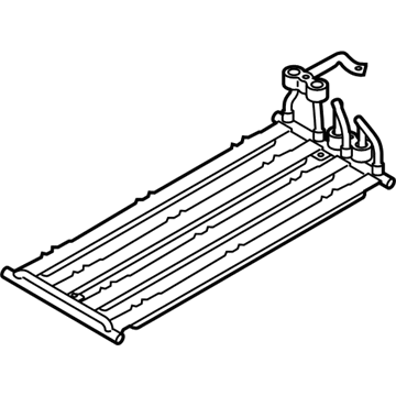 BMW 61-27-8-632-537 Radiator High-Voltage Battery Top Left