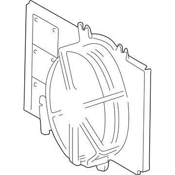 Mopar 5103019AA SHROUD-Fan