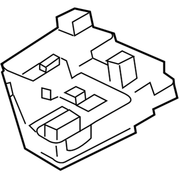 GM 15870408 Relay & Fuse Plate