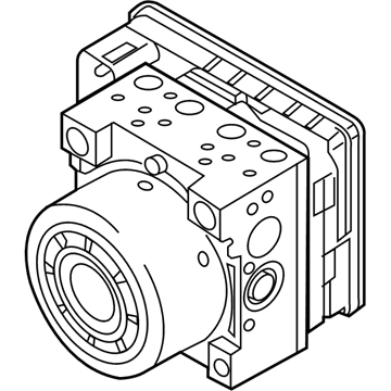 BMW 34-51-5-A37-4B5 HYDRO UNIT DSC