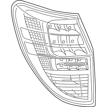 Toyota 81561-42130 Lens & Housing