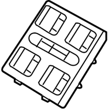 Mopar 4602756AB Switch-5 Gang