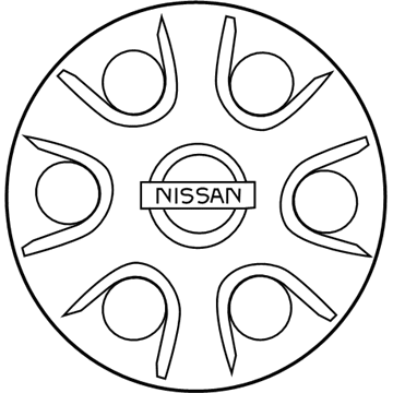 Nissan 40315-7S000 Disc Wheel Center Cap