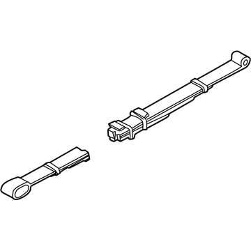 Mopar 5006504AB Rear Leaf Spring