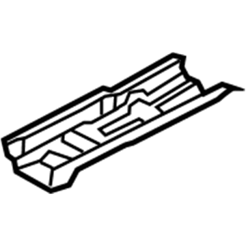 Hyundai 65228-2B200 Reinforcement-Center Side Member, RH