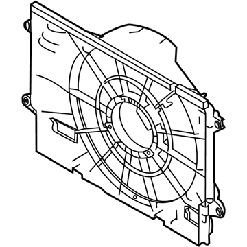 Hyundai 25350-K9600 SHROUD-Radiator