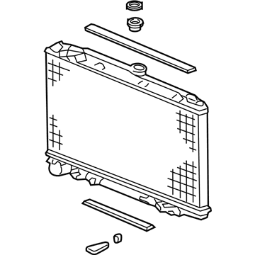 Honda 19010-RDJ-A52 Radiator