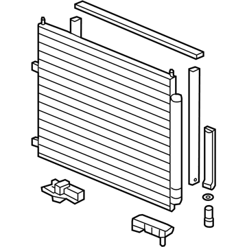 Honda 80110-SJC-A01 Condenser