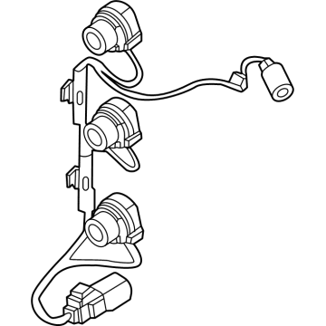 Ford NZ6Z-13412-B SOCKET AND WIRE ASY - LAMP