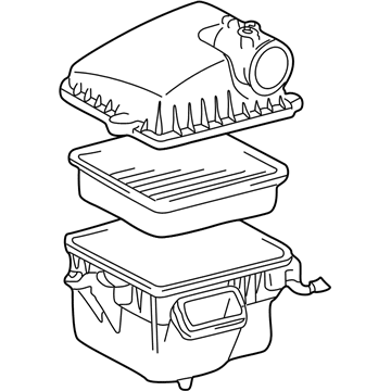 Lexus 17700-50330 Cleaner Assy, Air