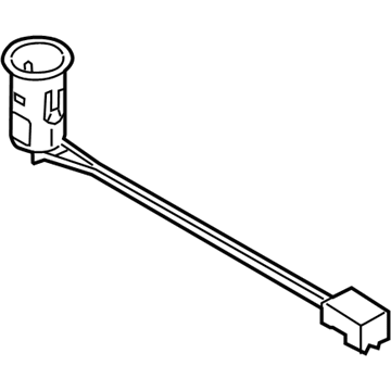 BMW 61-34-9-197-354 Socket, Lighter, With Cable