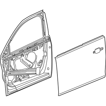 GM 84142140 Door Shell