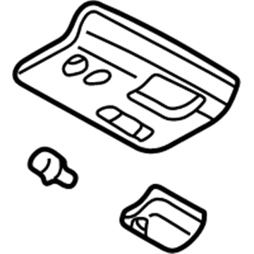 Infiniti 26430-2Y01A Lamp Assembly-Map