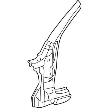 Lexus 61131-53040 Pillar, Front Body, Upper Outer RH