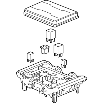 GM 84017672 Block Asm-Engine Wiring Harness Junction