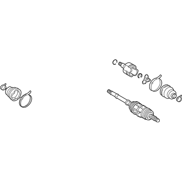 Toyota 43420-52061 Axle Assembly