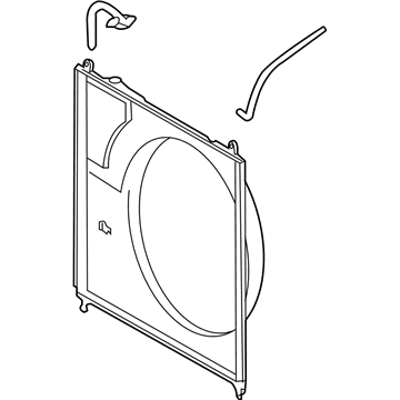 Lexus 16711-38120 Shroud, Fan