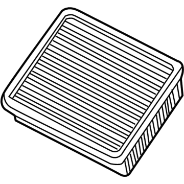 BMW 13-72-1-736-675 Air Filter