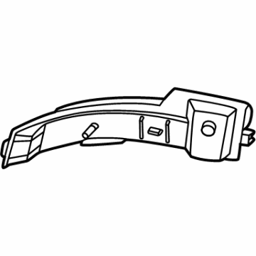 Kia 87624R0000 LAMP ASSY-OUTSIDE MI