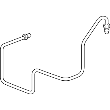 Mopar 52129152AE Tube Assembly-Master Cylinder To HCU