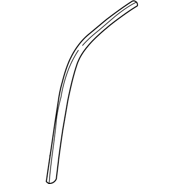 Mopar 55256348AE Molding-Windshield