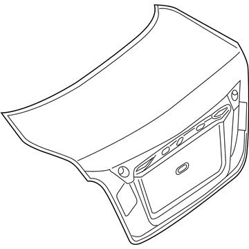 Nissan 84300-3TA0A Lid Trunk