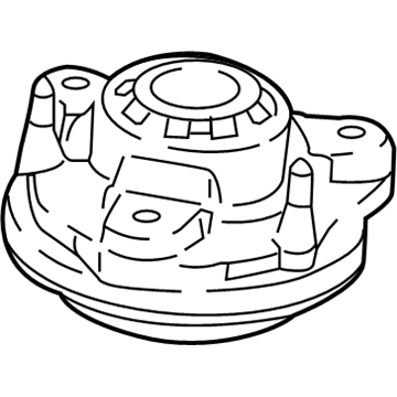 BMW 31-30-6-889-272 SUPPORT BEARING, FRONT