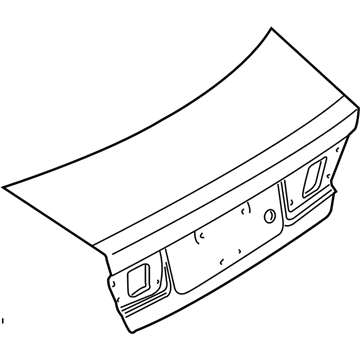 Nissan H4300-5M030 Lid Trunk