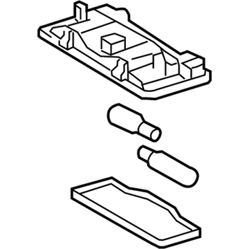 Toyota 81250-AC030-A0 Dome Lamp Assembly